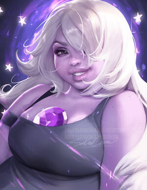 Amethyst Steven Universe Porn Tumblr - sakimichan: yes got some down time to paint the awesome amethyst from Steven  Universe. She's my fav out of all the girls in terms of color and design <3 Tumblr  Porn