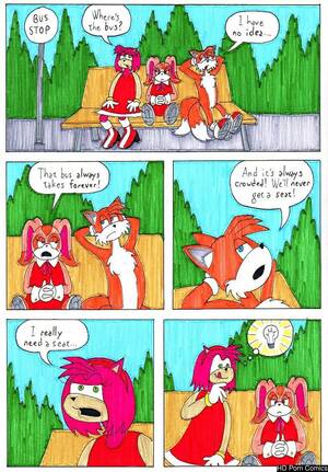 Furry Amy Rose Porn Unvirth - Amy Needs A Seat comic porn | HD Porn Comics