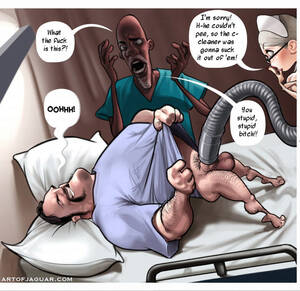 nasty cartoon sex doctors - Nasty nurse pleases her patient's lust with a - Cartoon Sex - Picture 2