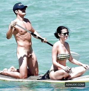 katy perry naked beach - Katy Perry And Orlando Bloom Nude at A Beach in Italy - AZNude