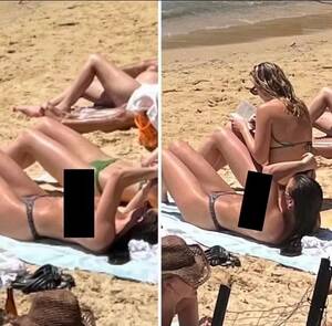 nude beach couples sunning - Personal trainer exposes men who secretly pictured her sunbathing topless  at beach - World News - Mirror Online