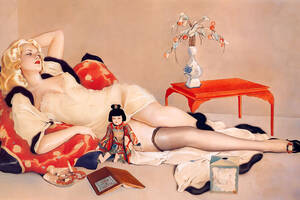 japanese pin up nude - 9 Masters of Vintage Pin Up Art | Widewalls