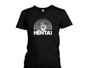 funimation toon porn - Tentacle Porn female crew neck shirt | hentai t-shirt | sailor fuku women |