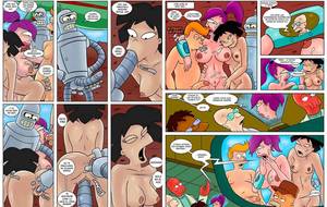 futurama xxx - Futurama xxx Planet Sexpress Comic Porno