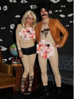 Deer Costume Porn - Halloween // Pixelated porn costume.