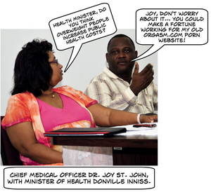 Barbados Porn - Is Chief Medical Officer Joy St. John sending the right message to Barbados?