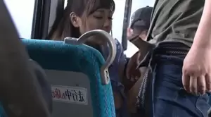 asian office lady on bus - Office Lady Is Getting Fondled And Screwed On The Bus - Sunporno