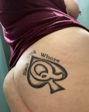 Amateur Interracial Sex Tattoos - Queen of spades tattoo - Interracial sex | MOTHERLESS.COM â„¢