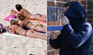 Hidden Beach Voyeur Hd - Bondi Beach pervert slammed for recording at least 12 women sunbathing  topless avoids jail time | Daily Mail Online