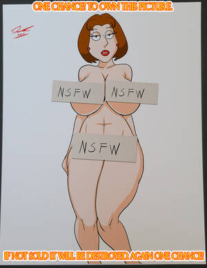 Family Guy Diane Simmons Porn - Diane Simmons Nude Pin-Up Color Illustration Art Print | KeyeskeKara  Creations
