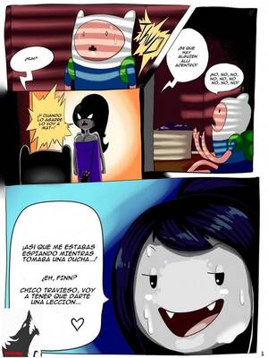 Marceline Adventure Time Tentacle Porn - Marceline y Finn (Comic Porno) - ChoChoX.com