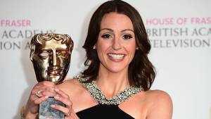 Divorce Porn Caption Bbc - Surrane picking up her Bafta