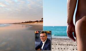 come naked beach shot - Councillor goes to extreme lengths to outlaw controversial nudist beach in  star-studded Byron Bay | Daily Mail Online