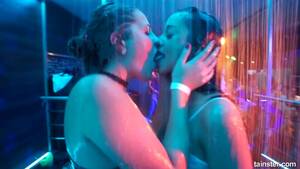 First Time Lesbian Orgy - They go lesbian for a first time at the Drunk Sex Orgy / Xozilla.com