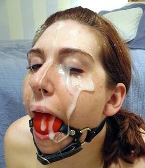 bondage facial compilation - Ball Gag Bondage Cum Facial | MOTHERLESS.COM â„¢