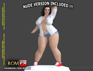 Bbw 3d Porn - 3D file Angelina Castro - Cuban Porn Chubby Figure Printableãƒ»3D print  design to downloadãƒ»Cults