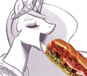 Molestia Porn - #57913 - artist:johnjoseco, edit, food, not porn, princess celestia,  princess molestia, sandwich, sandwich censorship, suggestive, tongue out -  Derpibooru ...