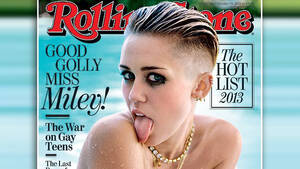 Mylie Cyrus Porn - Miley Cyrus Nude for 'Rolling Stone,' Talks VMA Performance -- Interview