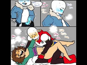 Mlp Fluttershy X Sans Porn - Sans Catches Papyrus & Frisk \