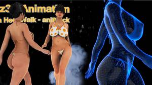 Daz 3d Female Models Sex - Daz3D Aniblock Animation Girl High Heel Walk