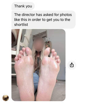 feet - Actress exposes foot fetish 'creep' after kinky 'sham' auditions