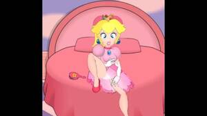 hidden cam porn princess - Luigi's Hidden Camera (Peach Masturbating) Porn Video