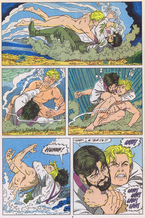 comic book fighting nude - Bark ...