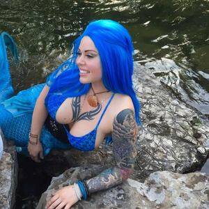Mermaid Tail Porn - Silicone Mermaid Tail with Fuck holes | Scented Pansy
