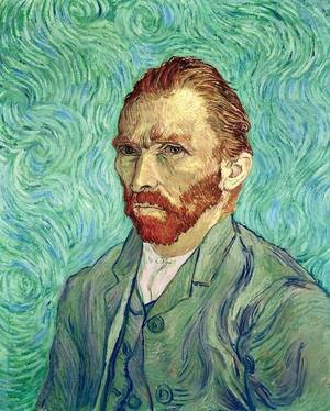 Airtight Porn Youngest - Van Gogh's 1889 self-portrait.