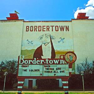 Laredo Texas Star - Border town Drive Inn Laredo, Tx