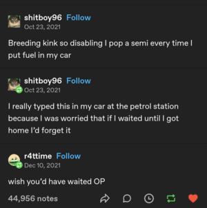 Fetish Abused Breeding - I knew a girl who had a breeding kink. She was the most toxic person I ever  met. She still owes me five grand : r/tumblr
