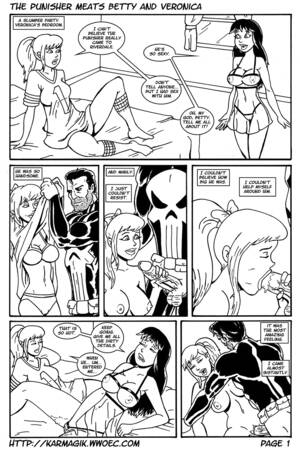 Betty And Veronica Nude Pussy - The Punisher Meats Betty and Veronica #1 by karmagik - Hentai Foundry