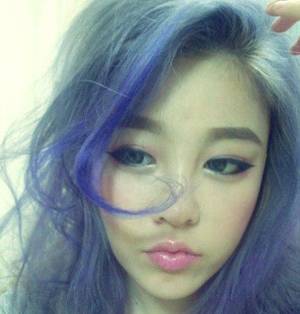 Blue Hair Asian Porn - Hair inspiration
