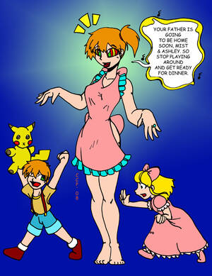 Ashley From Pokemon Porn - HypnoHub - apron barefoot blonde hair breasts crazycowproductions dialogue  feet femsub happy trance kaa eyes large breasts long hair misty naked apron  nintendo orange hair pokemon pokemon (anime) pokemon (creature) red hair