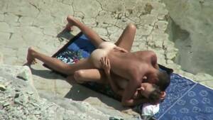 Missionary Fucking Beach - Sexy European girl is getting fucked hard on a beach in a missionary  position - Mylust.com Video