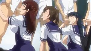 hentai classroom fuck - Hentai school girls know how to please their cocky classmates