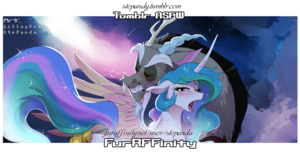 Mlp Discord And Celestia Porn - Discord and Princess Celestia XXX by StePandy on DeviantArt