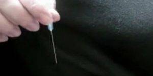 Needle Cock Porn - cbt needle cock and balls