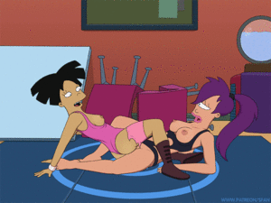 Futurama Porn Leela And Amy - Watch Leela and Amy are scissoring right on the floor | Futurama porn