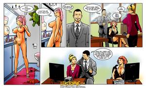 boss cartoon porn - The Boss- Lustomic - Porn Cartoon Comics