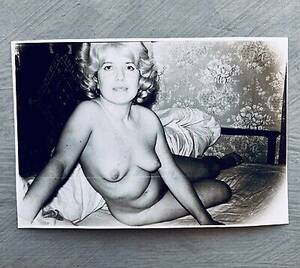black vintage erotica - Original Soviet Vintage Erotica Nude Photo Picture Black & White Girl  70S | eBay