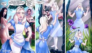 Alice In Wonderland Lesbian Porn - Nancy Templeton - Through the Looking Glass porn comic - the best cartoon  porn comics, Rule 34 | MULT34