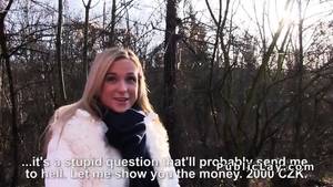 czech blonde outdoor - Czech blonde banged outdoor pov - scene 4