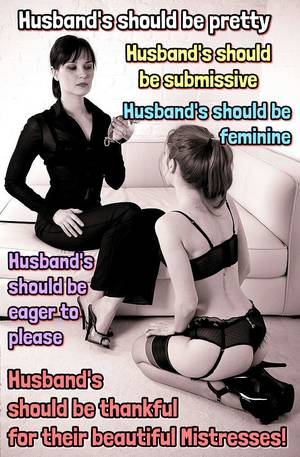 Lesbian Mind Control Tg Captions - sissyhusbandfantasies: â€œ Take control of his cockâ€¦ Take control of his mindâ€¦  Take control of your man ladies!