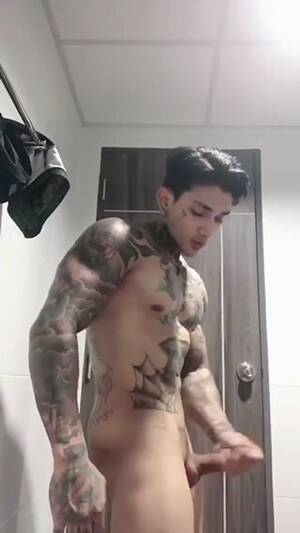 Korean Gay Porn Tattoo - Tattoo asian muscle jerking off - ThisVid.com