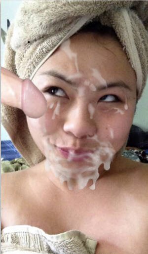 asian cum face - Asian just came out of the shower - Cum Face GeneratorCum Face Generator