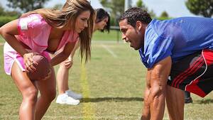 football esperanza gomez - Esperanza Gomez and Carlo Carerra in Interceptado con las Tetas