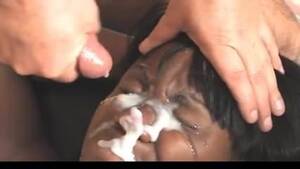 ebony ghetto facial - Biggest Facials land on Ebony faces | xHamster