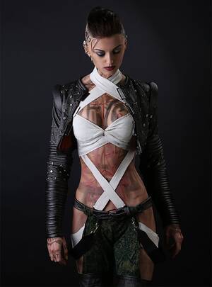 Mass Effect Cosplay Porn - Jack from Mass Effect cosplay : r/Cyberpunk