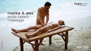 erotic massage on the beach - Hegre-Art Marika And Alex - Erotic Beach Massage Â» HiDefPorn.ws